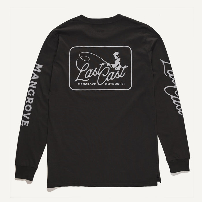 Last Cast LS Heavyweight Tee (Vintage Black)