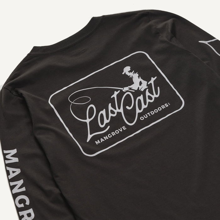 Last Cast LS Heavyweight Tee (Vintage Black)