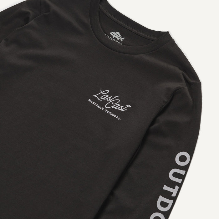 Last Cast LS Heavyweight Tee (Vintage Black)