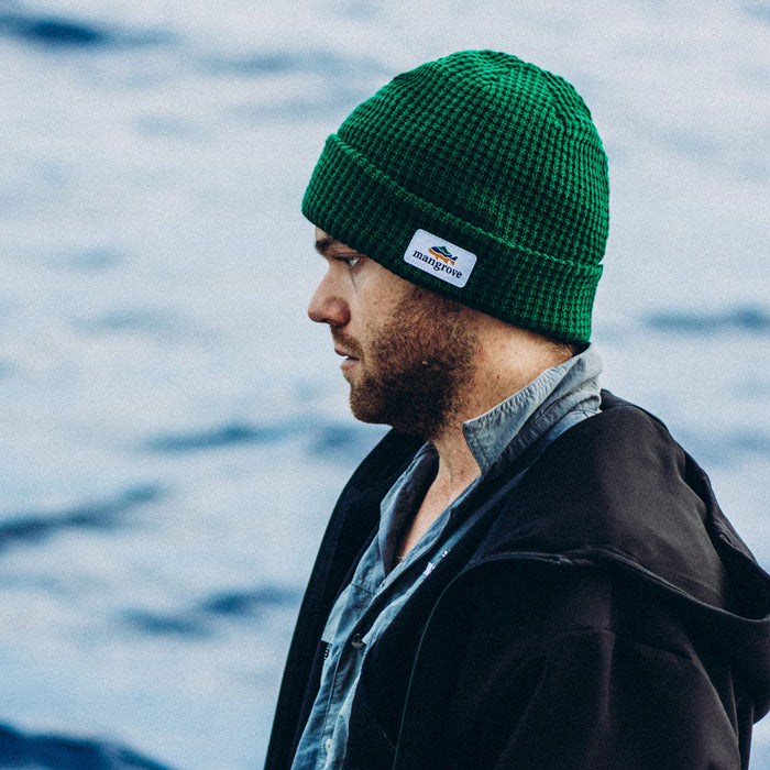 Classic Knit Beanie (Hinterland Green)