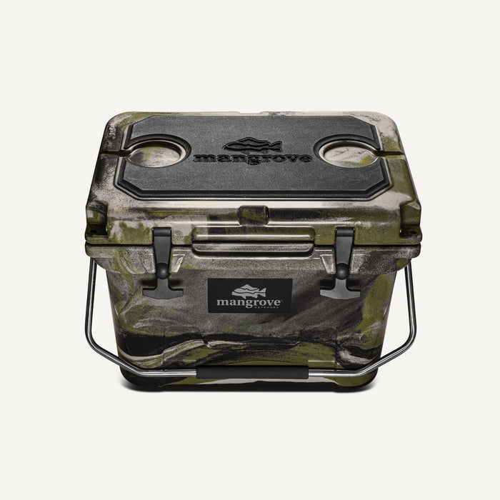 Mangrove Outdoors 20L Esky Seat, Cushion, Cooler, Icebox, Chilly-Bin, Camping, Fishing, Camo