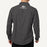 Mangrove Outdoors VentDry Fishing and Camping Shirt, UV Safe SPF30+, fishing-shirt, lightweight, Charcoal-Colour back view